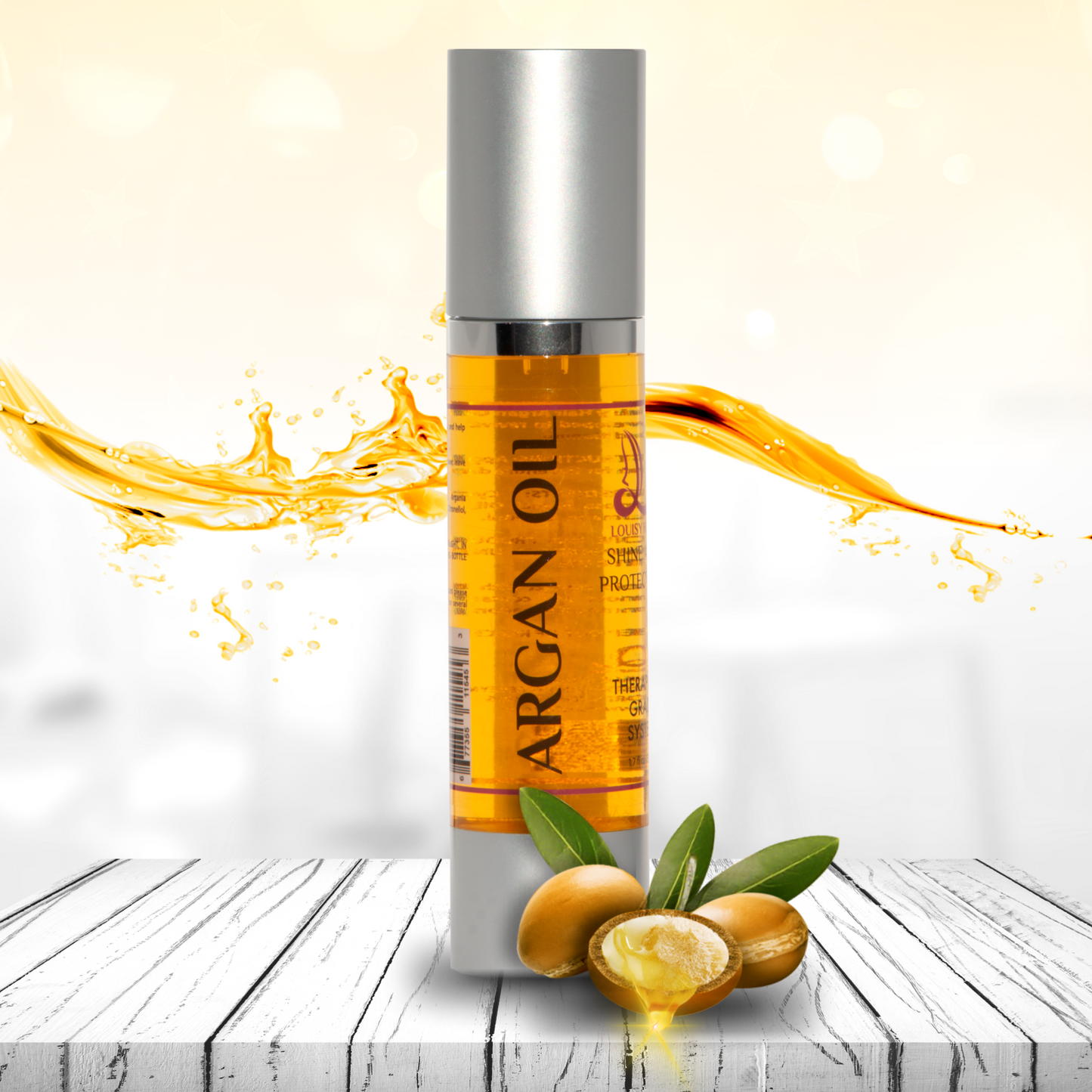 Argan Oil by Louisy Hair – Nourishing & Revitalizing Hair Serum