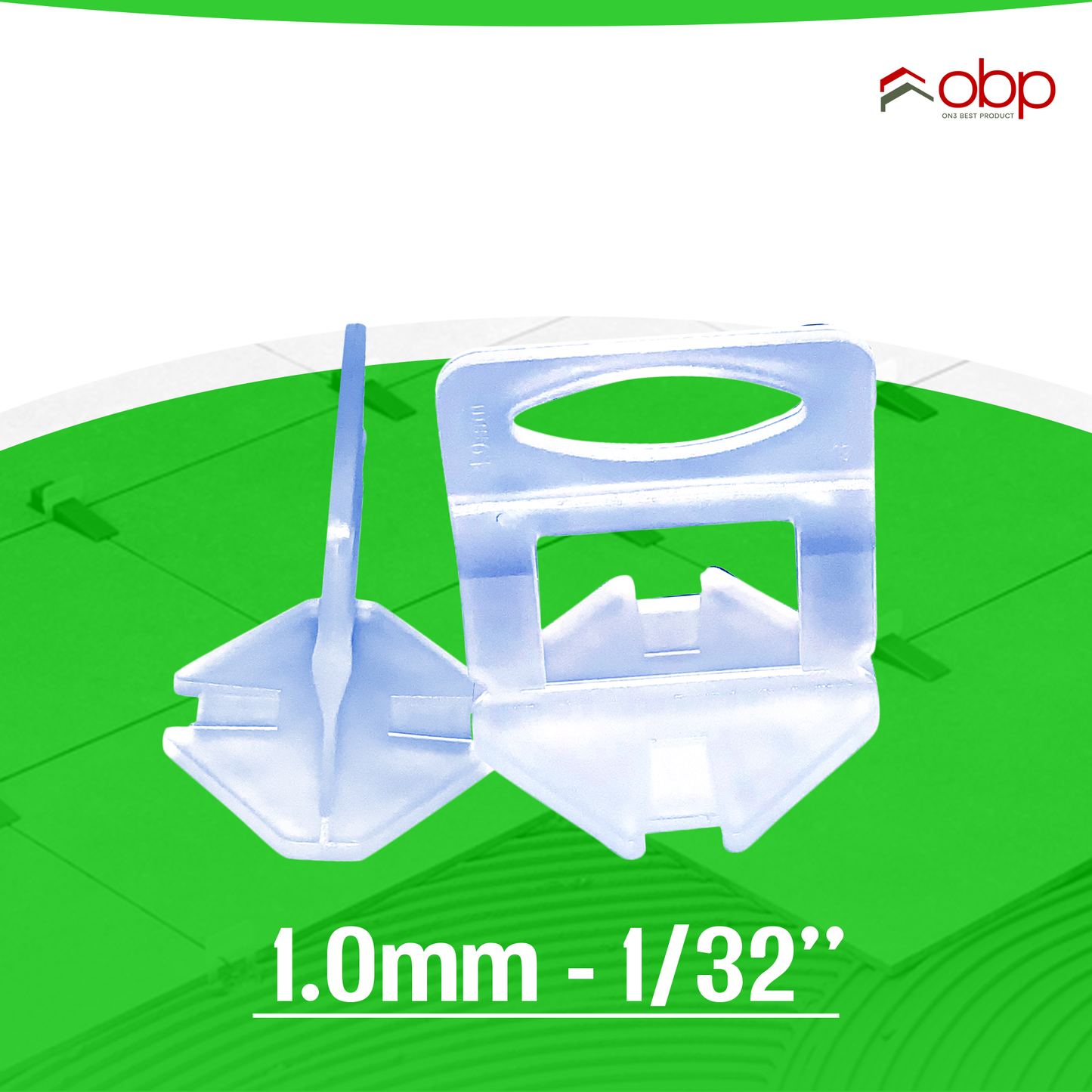 Tile Leveling System Clips - 1.0mm | 1/32