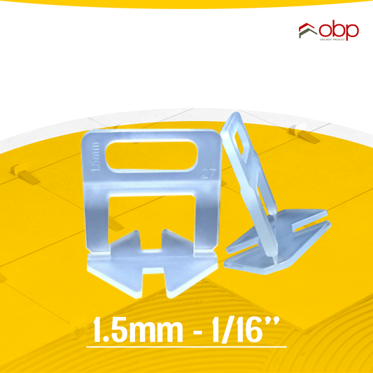 Tile Leveling System Clips 1.5mm | 1/16